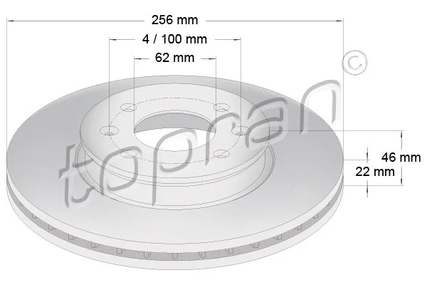 Brake Disc (820 260)