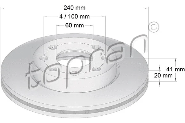 Brake Disc (206 121)