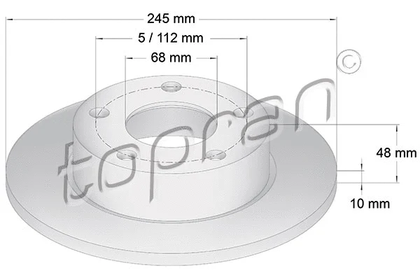 Brake Disc (109 525)