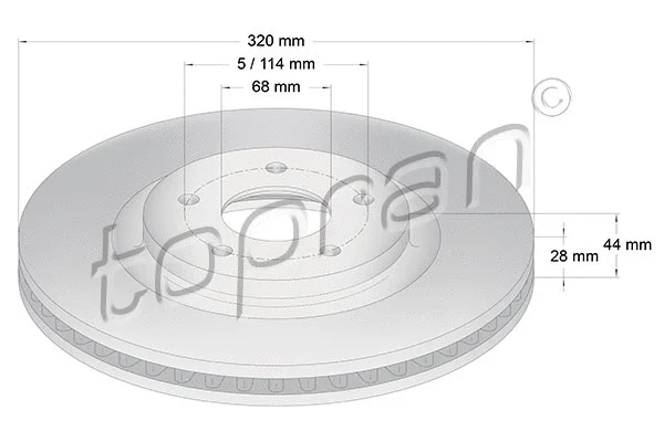 Brake Disc (631 177)