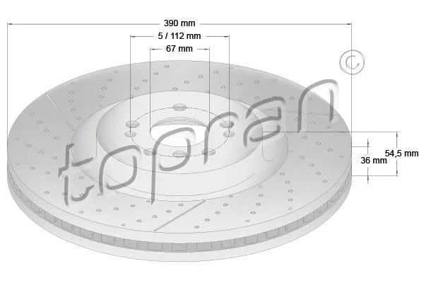 Brake Disc (409 322)