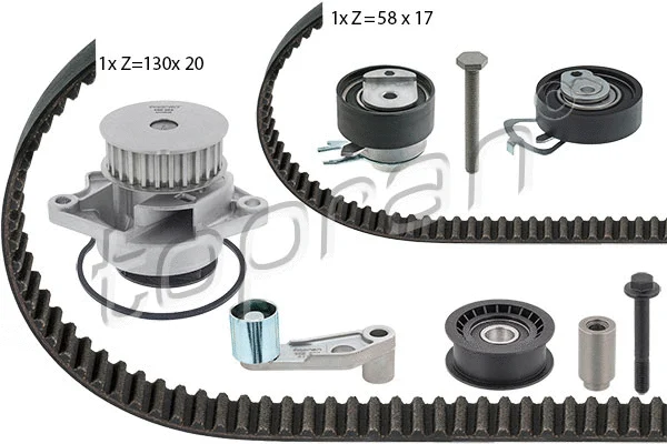 Water Pump & Timing Belt Kit (112 971)