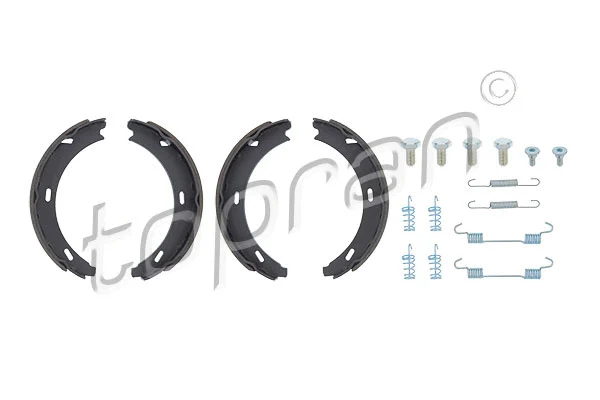 Brake Shoe Set, parking brake (401 022)