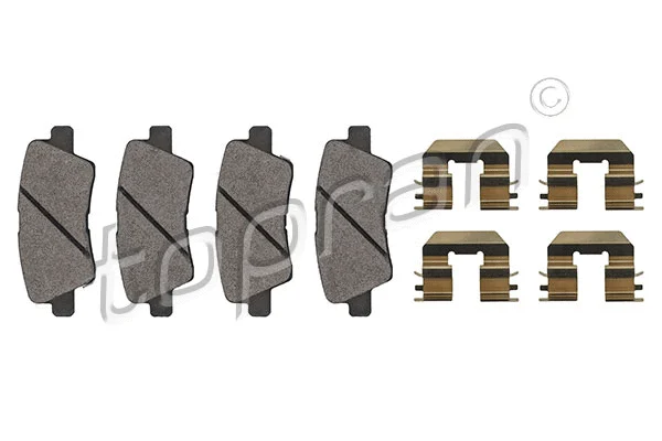 Brake Pad Set, disc brake (821 163)
