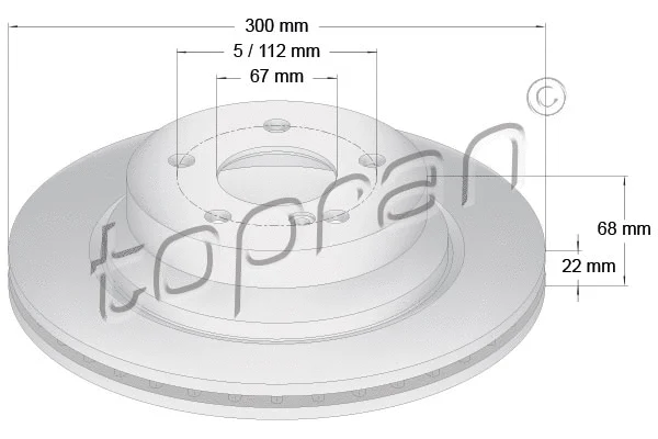 Brake Disc (401 055)