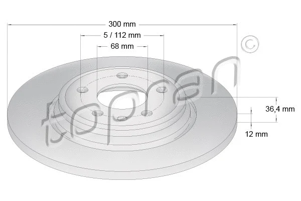 Brake Disc (631 154)