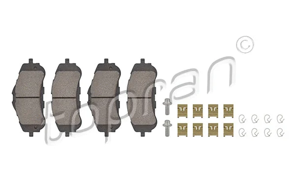 Brake Pad Set, disc brake (723 634)