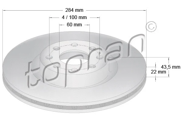 Brake Disc (207 628)