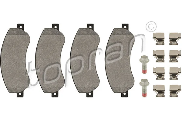 Brake Pad Set, disc brake (113 812)