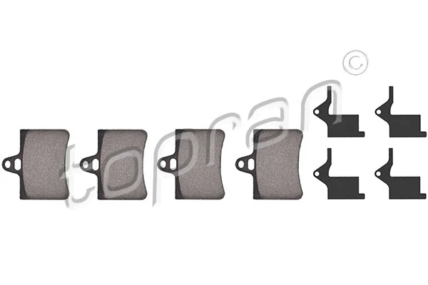Brake Pad Set, disc brake (721 245)