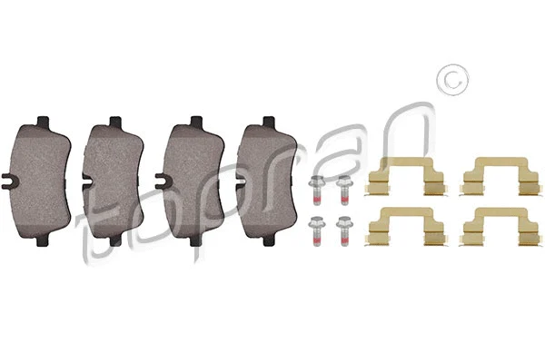 Brake Pad Set, disc brake (401 430)