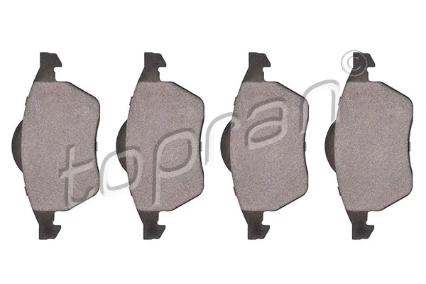 Brake Pad Set, disc brake (103 587)