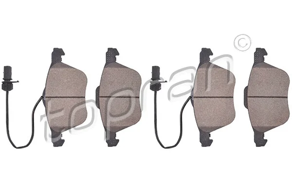 Brake Pad Set, disc brake (109 467)