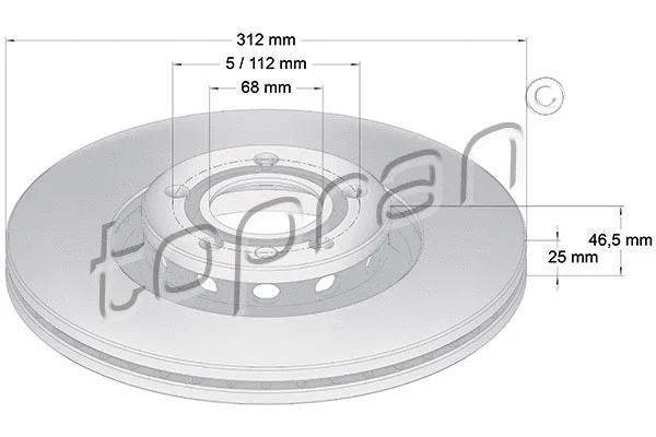 Brake Disc (110 078)