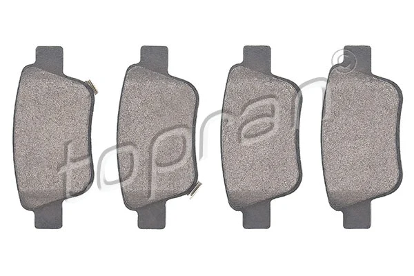 Brake Pad Set, disc brake (600 597)