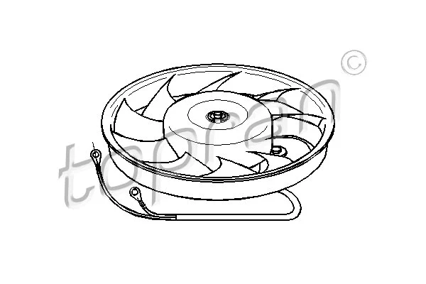 Fan, engine cooling (103 774)