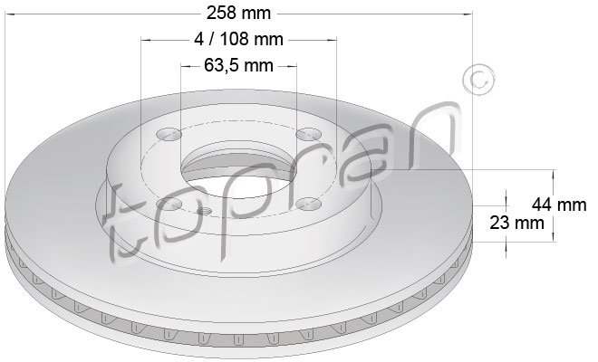 Brake Disc (303 974)