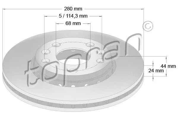 Brake Disc (701 100)