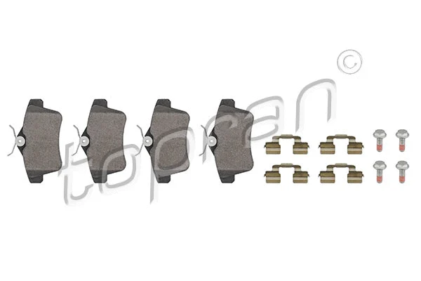 Brake Pad Set, disc brake (723 461)