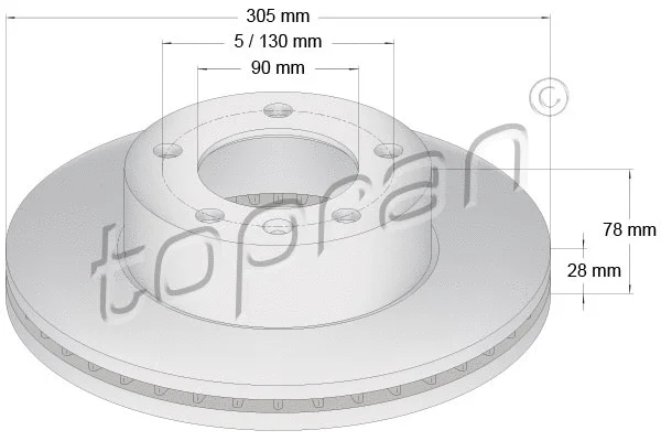 Brake Disc (207 070)
