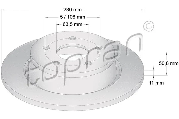 Brake Disc (304 249)