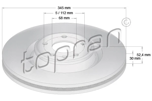 Brake Disc (116 389)
