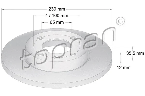Brake Disc (103 406)