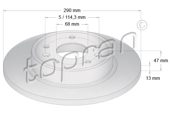Brake Disc (631 160)