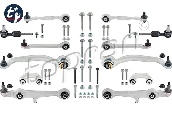 Control/Trailing Arm Kit, wheel suspension (114 520)