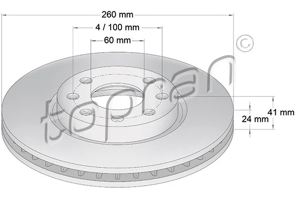 Brake Disc (206 120)