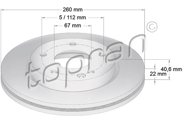 Brake Disc (400 849)