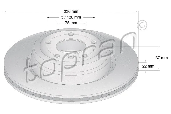 Brake Disc (501 232)
