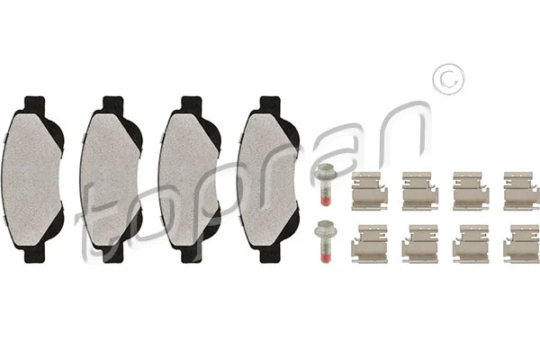 Brake Pad Set, disc brake (723 103)