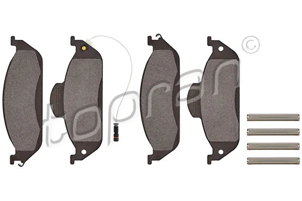 Brake Pad Set, disc brake (401 287)