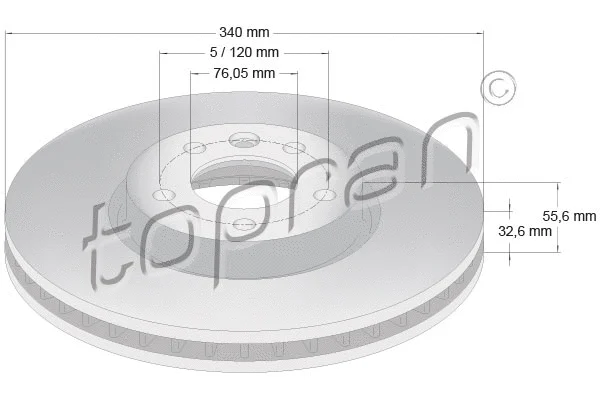 Brake Disc (114 025)
