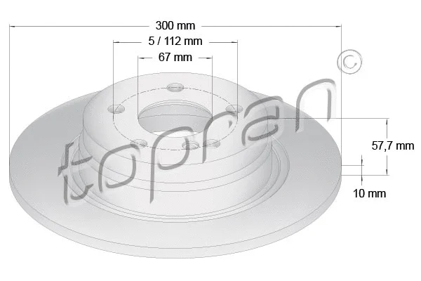 Brake Disc (401 903)