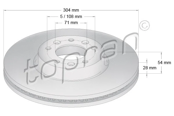 Brake Disc (631 155)