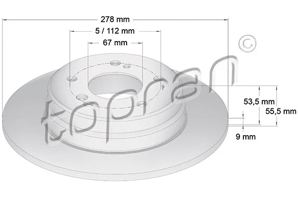 Brake Disc (400 864)