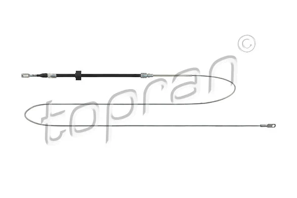 Cable Pull, parking brake (109 812)