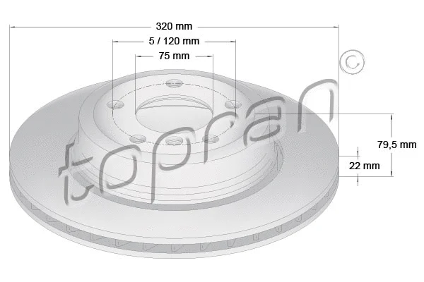 Brake Disc (501 193)