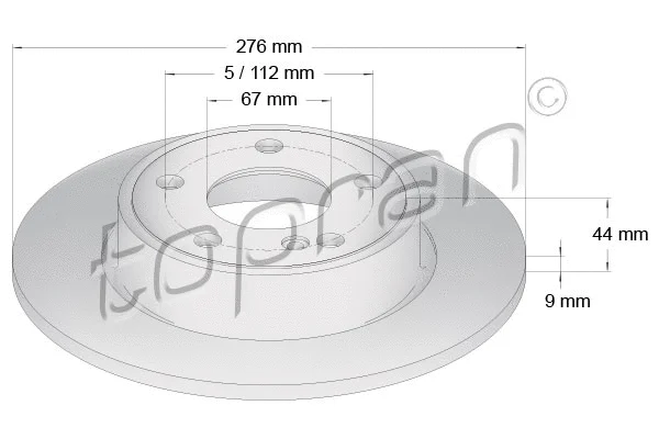 Brake Disc (408 556)