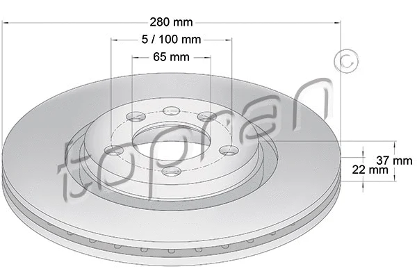 Brake Disc (107 681)