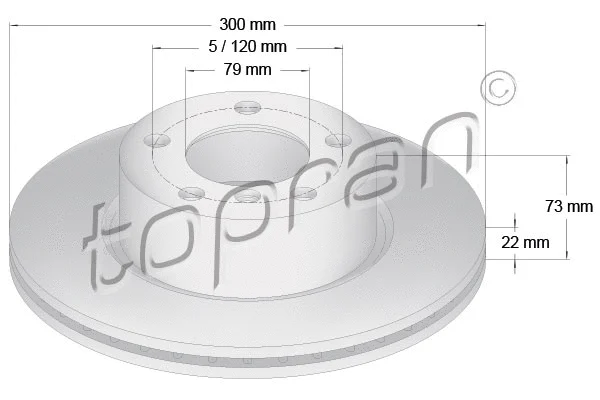 Brake Disc (501 901)