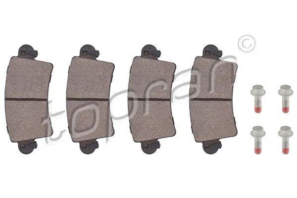 Brake Pad Set, disc brake (207 087)