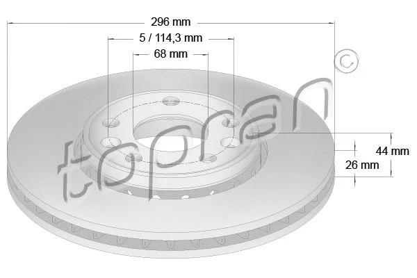 Brake Disc (700 802)