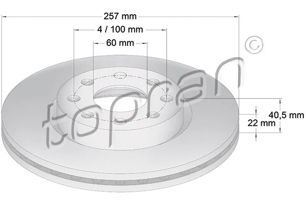 Brake Disc (207 602)