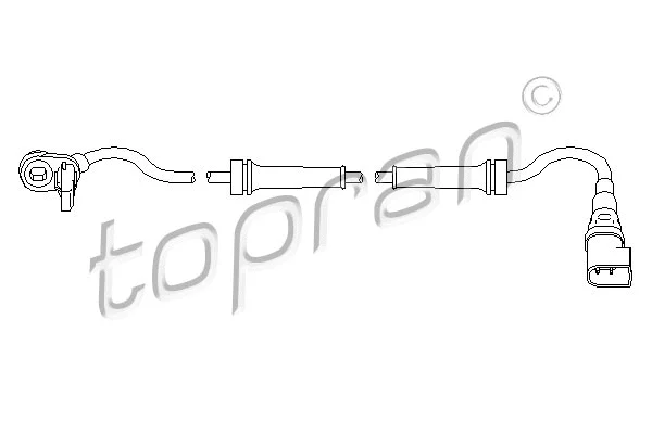 Sensor, wheel speed (303 946)