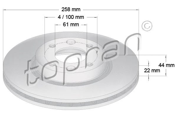 Brake Disc (701 416)