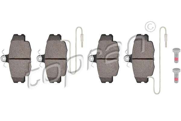 Brake Pad Set, disc brake (720 249)