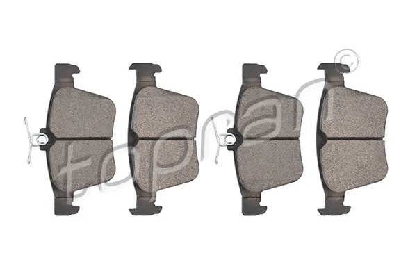 Brake Pad Set, disc brake (116 650)